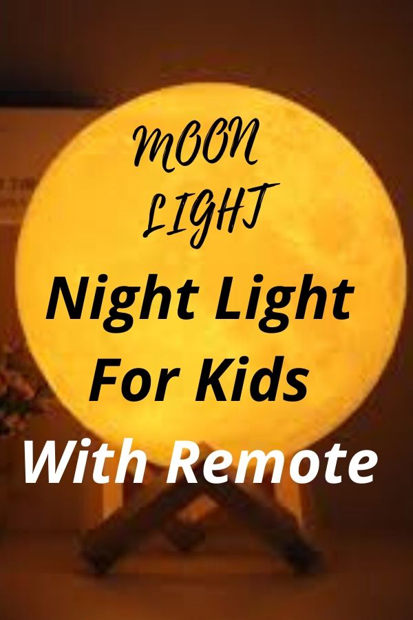 Moon Light Night Light For Kids With Remote